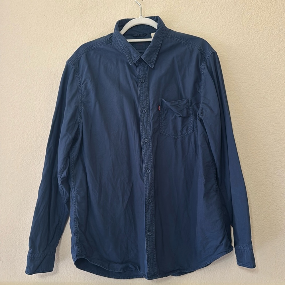 Blue Levi’s Cotton Shirt